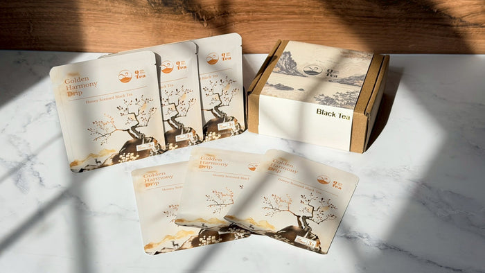 Golden Harmony | Honey-Scented Black Drip Tea